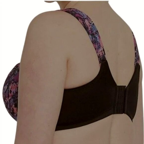 Lane Bryant Livi Active High Impact Max Support Underwire Sports Bra 46F - Picture 2 of 3